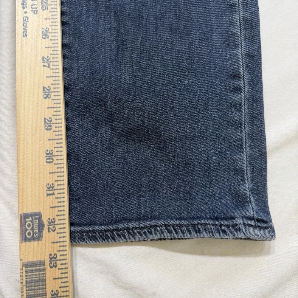 Levi's Men's Blue Stretch Jeans Dark Wash Straight Denim
